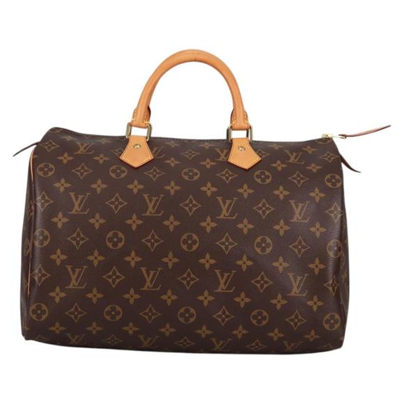 LOUIS VUITTON Monogram Speedy 35 Hand Bag M41524 LV Auth 141141V - Picture 13 of 16